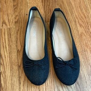 Final Black Ballet Flat Shoes 8.5